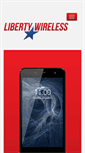 Mobile Screenshot of libertywireless.com